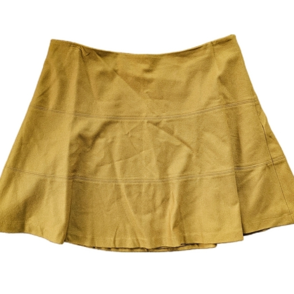 Elegant Mustard Yellow Women's Skirt